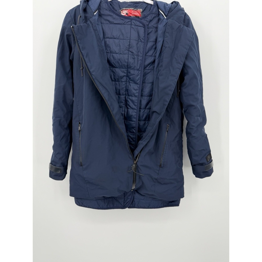 NIKE‎ Uptown Utility 3 In 1 NAVY PARKA JACKET COAT 683932 410 Women's XS